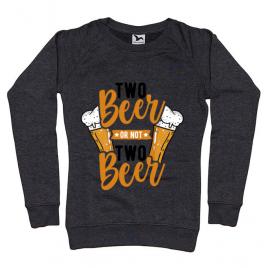 Bluza adler dama two beer negru melanj