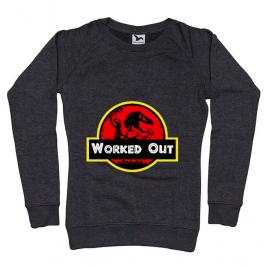 Bluza adler dama worked out negru melanj