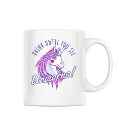 Cana personalizata lets drink alb
