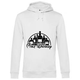 Hoodie barbat cu gluga whiskey alb