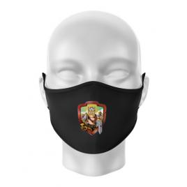 Masca personalizata reutilizabila the barbarian negru