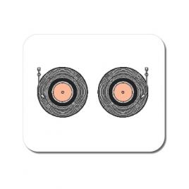 Mousepad personalizat boobs rhythm alb