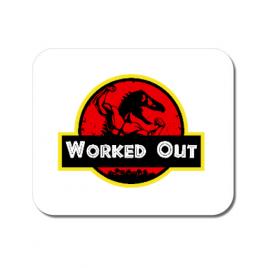 Mousepad personalizat worked out alb