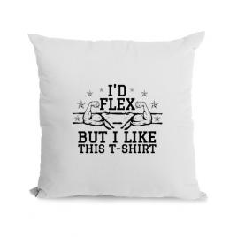 Perna personalizata i like this tshirt alb