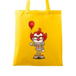 Sacosa din panza nice clown galben