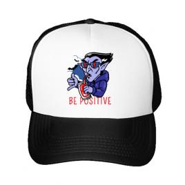 Sapca personalizata be positive alb