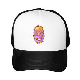 Sapca personalizata homer donut alb