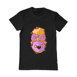 Tricou adler barbat homer donut negru