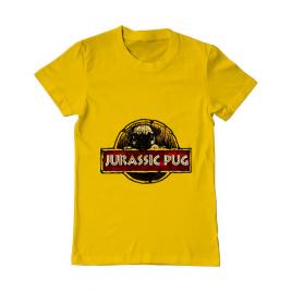 Tricou adler barbat jurassic pug galben