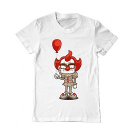 Tricou adler barbat nice clown alb
