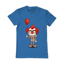Tricou adler barbat nice clown albastru azuriu