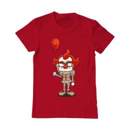Tricou adler barbat nice clown rosu