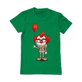 Tricou adler barbat nice clown verde mediu