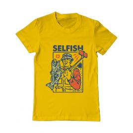 Tricou adler barbat selfish galben