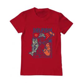 Tricou adler barbat selfish rosu