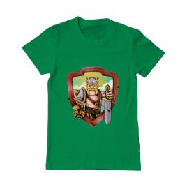 Tricou adler barbat the barbarian verde mediu