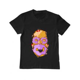 Tricou adler copil homer donut negru