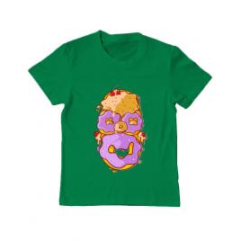 Tricou adler copil homer donut verde mediu