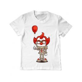 Tricou adler copil nice clown alb