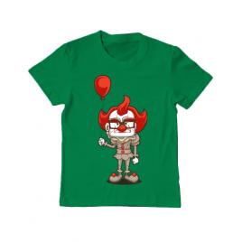 Tricou adler copil nice clown verde mediu