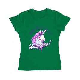Tricou adler dama lets drink verde mediu