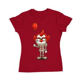 Tricou adler dama nice clown rosu