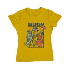 Tricou adler dama selfish galben