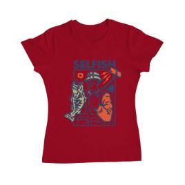 Tricou adler dama selfish rosu