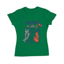 Tricou adler dama selfish verde mediu