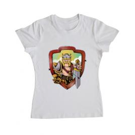 Tricou adler dama the barbarian alb