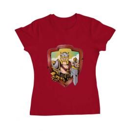 Tricou adler dama the barbarian rosu
