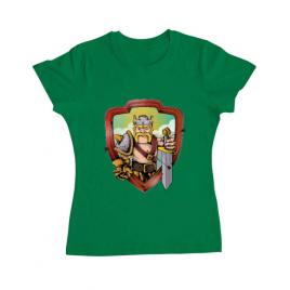 Tricou adler dama the barbarian verde mediu