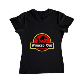 Tricou adler dama worked out negru