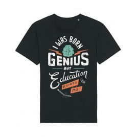 Tricou stanley stella barbat born genius negru