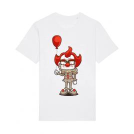 Tricou stanley stella barbat nice clown alb