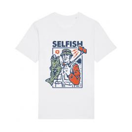 Tricou stanley stella barbat selfish alb