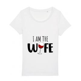 Tricou stanley stella dama i am the wife alb