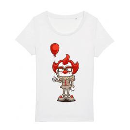 Tricou stanley stella dama nice clown alb