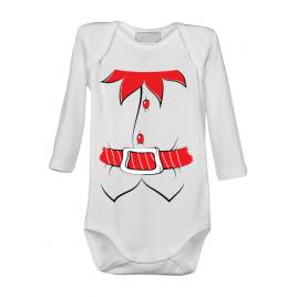 Baby body santa helper alb