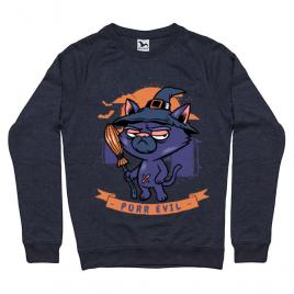 Bluza adler barbat purr halloween denim inchis