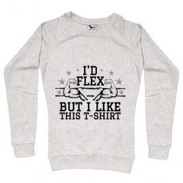Bluza adler dama i like this tshirt migdala melanj