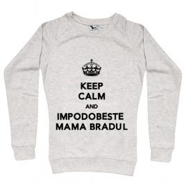 Bluza adler dama impodobeste mama bradul migdala melanj