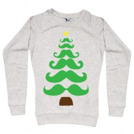 Bluza adler dama moustache christmas tree migdala melanj