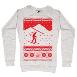 Bluza adler dama ski trip migdala melanj
