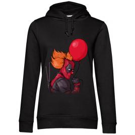 Hoodie dama cu gluga it is deadpool negru