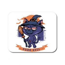 Mousepad personalizat purr halloween alb