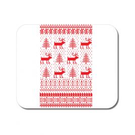 Mousepad personalizat reindeers alb