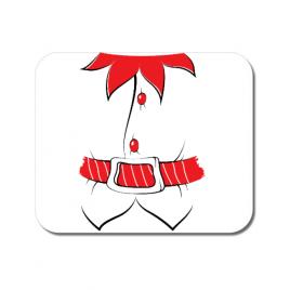 Mousepad personalizat santa helper alb