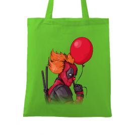 Sacosa din panza it is deadpool verde mar