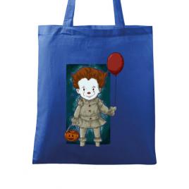 Sacosa din panza little clown albastru regal
